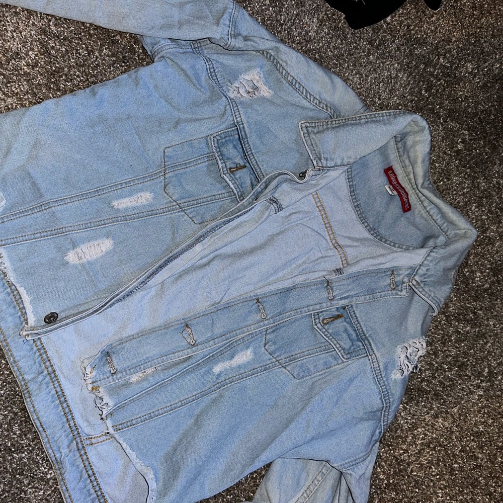 Cropped Jean jacket